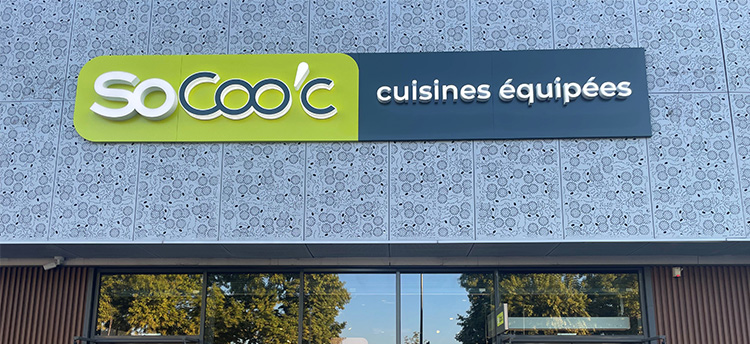 Façade cuisine équipée SoCoo'c Bonneuil-sur-Marne